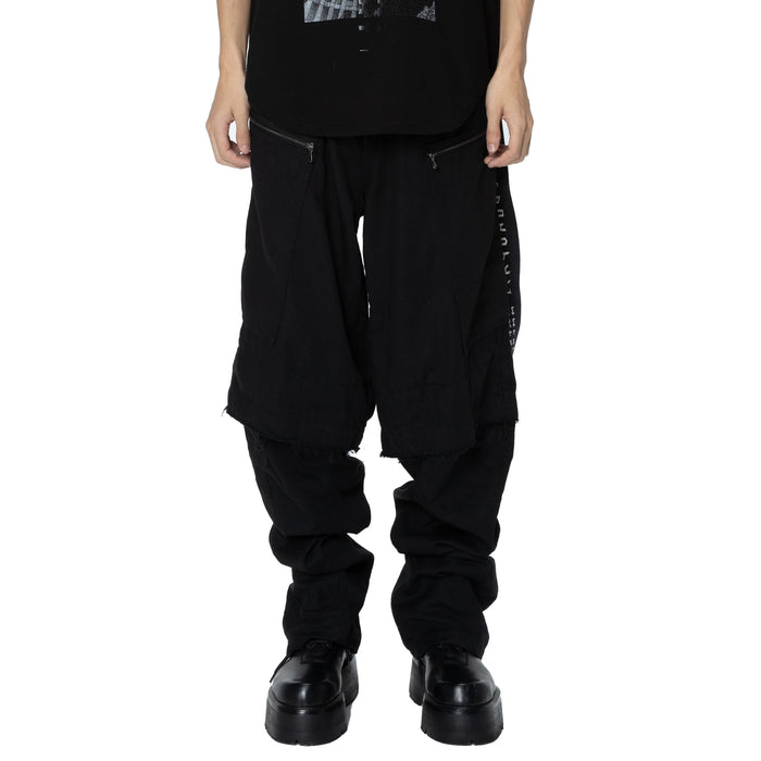 Julius 907PAM5 Black / Rust Graft Pants