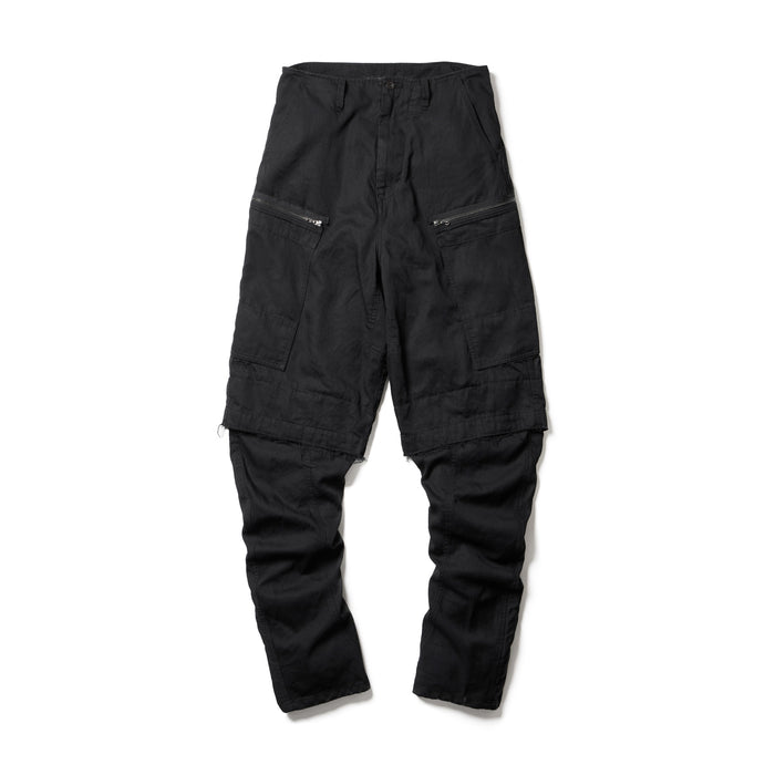 julius 907PAM5 Black / Rust Graft Pants