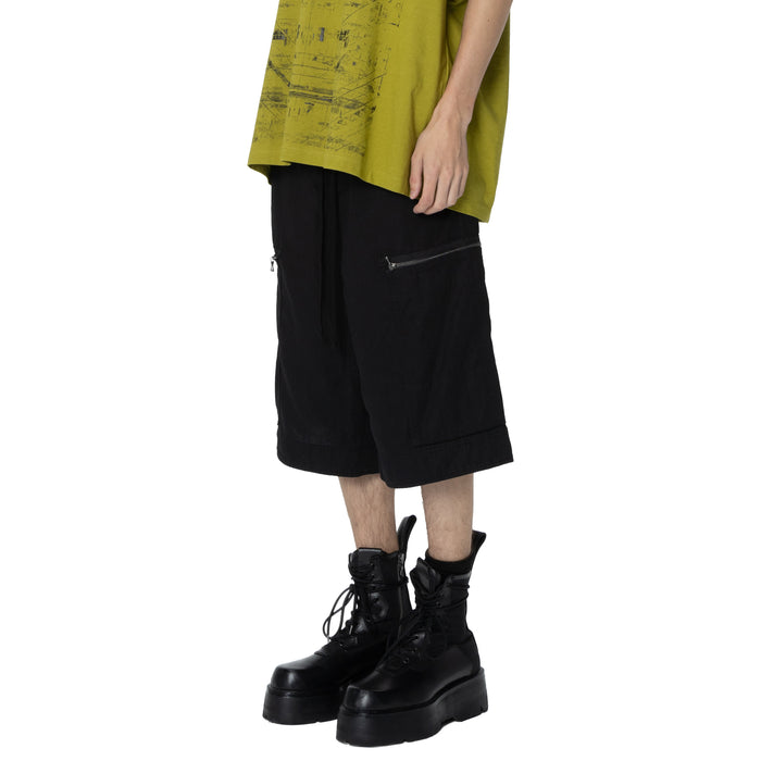 Julius 907PAM7 Black / Rust Manifold Short Pants