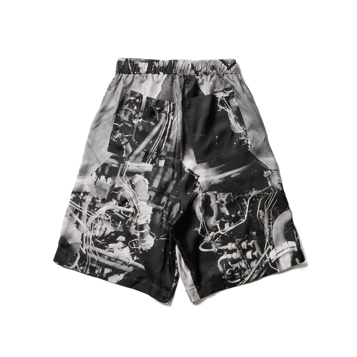 Julius 907PAM8-P Black / Glide Shorts - Residual Form