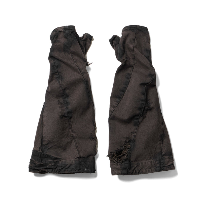 julius 917ACU18-BW Dark Brown / Dimentional Gloves