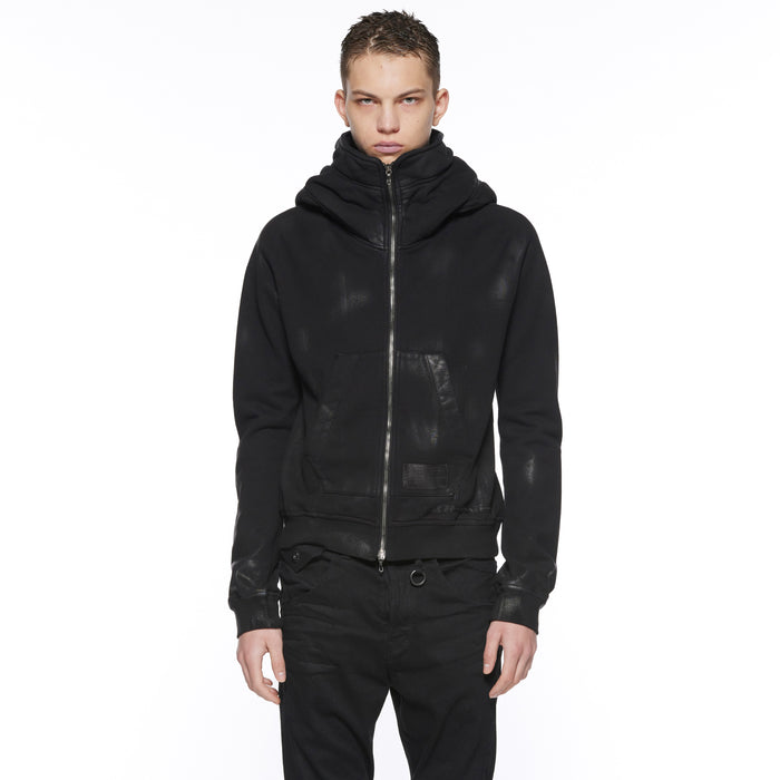 Julius 917CUM1 Black / Seamed Hoodie