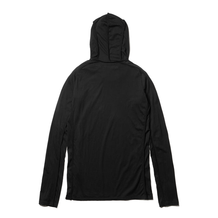Julius 917CUM10 Black / Cowl Hooded Top