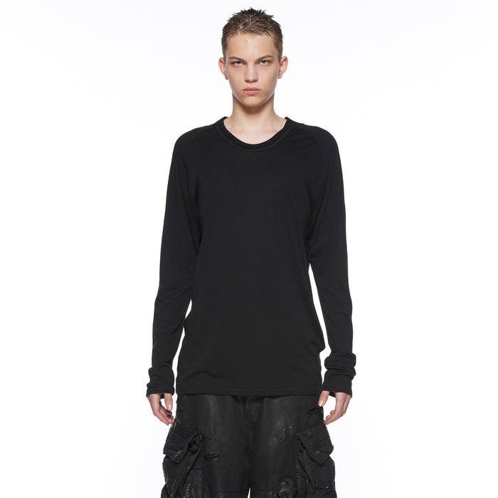 Julius 917CUM12 Black / Seamd Neck Top