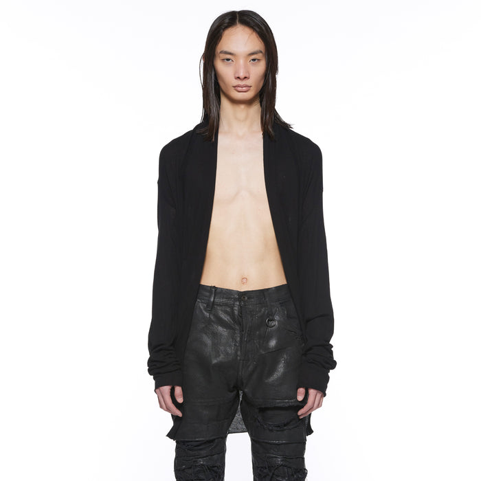 Julius 917CUM3 Black / Drape Cardigan