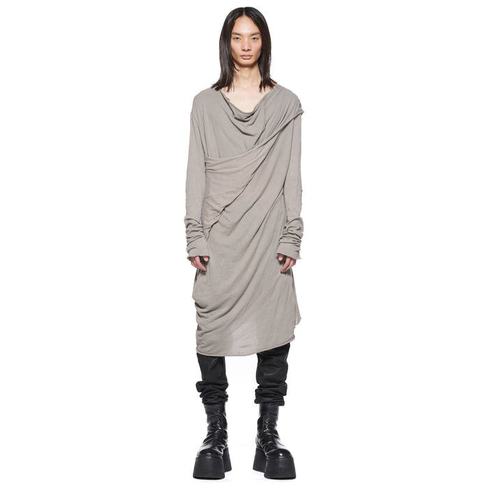 Julius 917CUM4 Cement / Drop Neck Drape Top