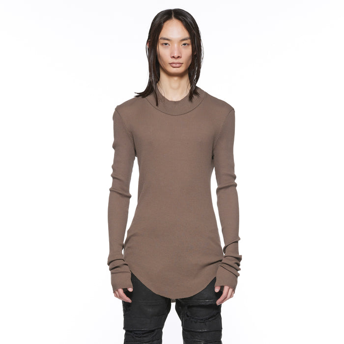 Julius 917CUM6 Sand / High Neck Skinny Top