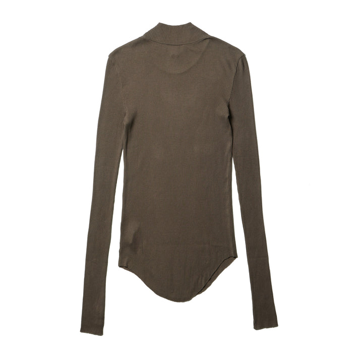 julius 917CUM6 Sand / High Neck Skinny Top