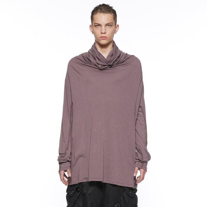 Julius 917CUM9 Ash Purple / Cowl Neck Top