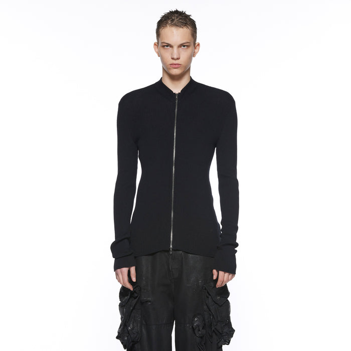 Julius 917KNM1 Black / Skinny Knit Top