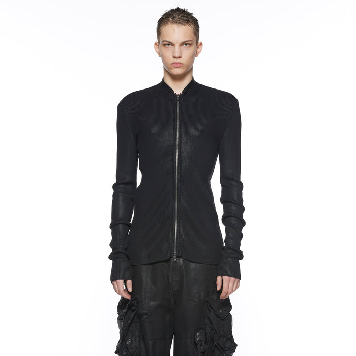 Julius 917KNM1-C Black / Skinny Knit Top