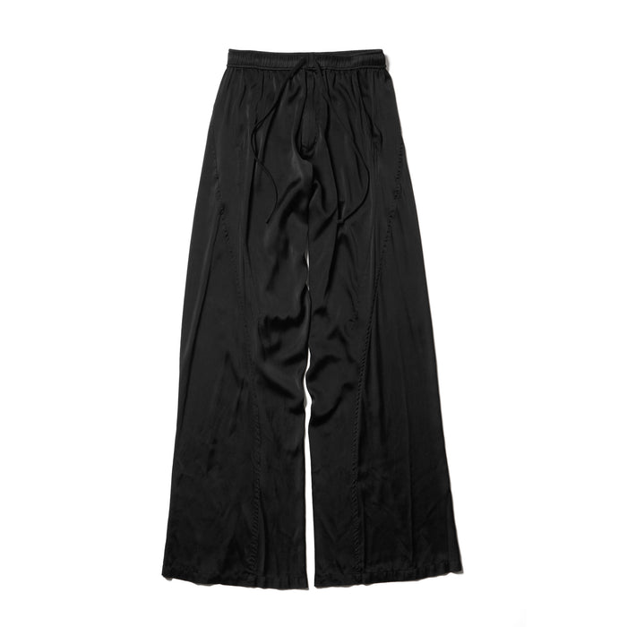 julius 917PAM20 Black / Silk Wide Flare Pants
