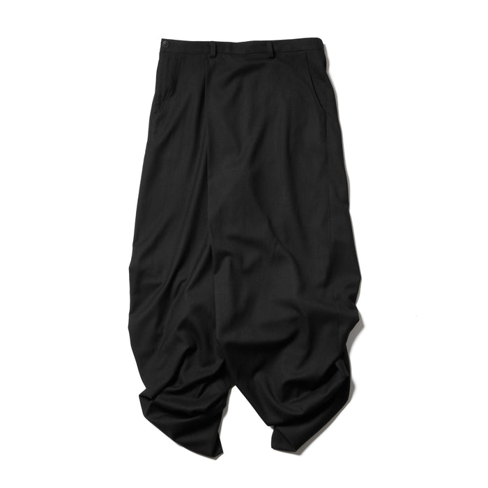 Julius 917PAM4 Black / Over Wrapping Trousers