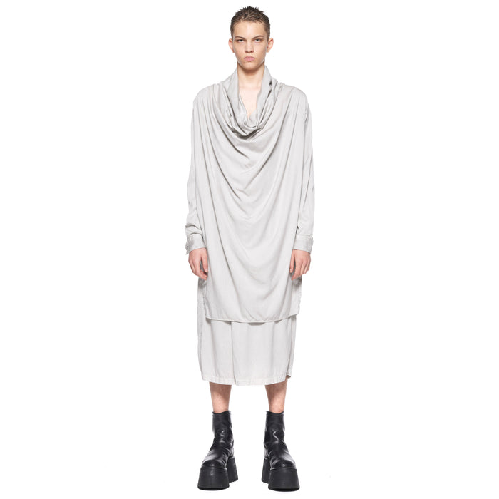 Julius 917SHM2 Plaster / Cowl Neck Shirt