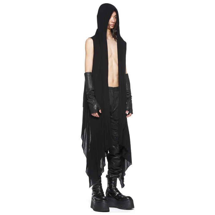 Julius 917STU5 Black / Rectangle Long Vest