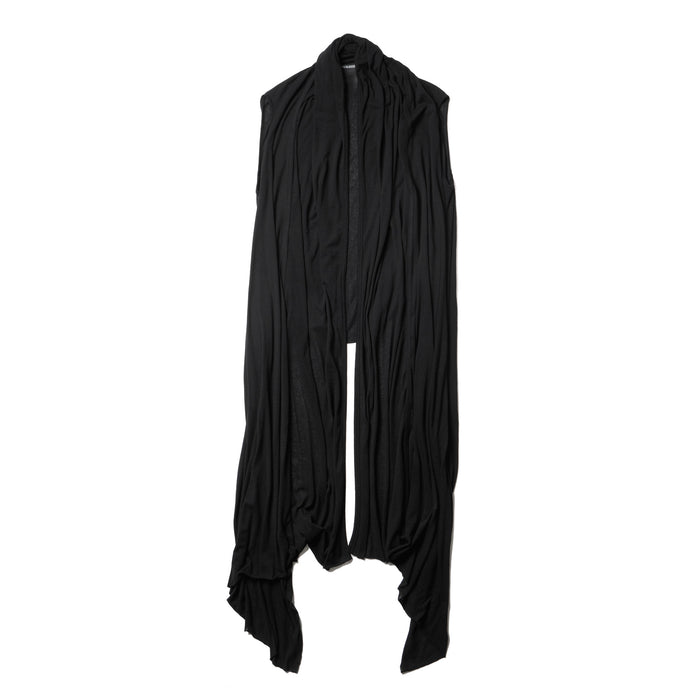 julius 917STU5 Black / Rectangle Long Vest