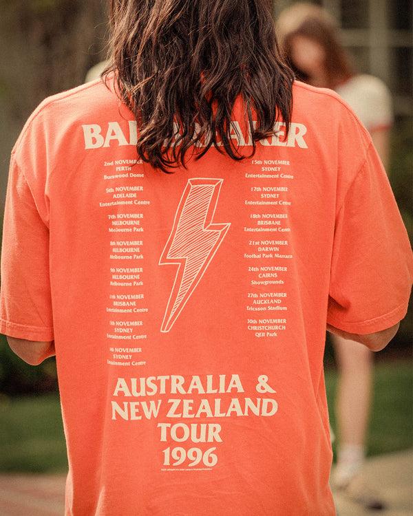 Junk Food Clothing AC/DC Ballbreaker Tour Oversized Tee Tigerlily