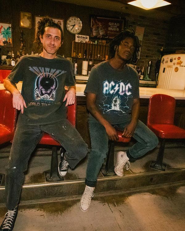Junk Food Clothing AC/DC Ballbreaker Vintage Tee Vintage Black