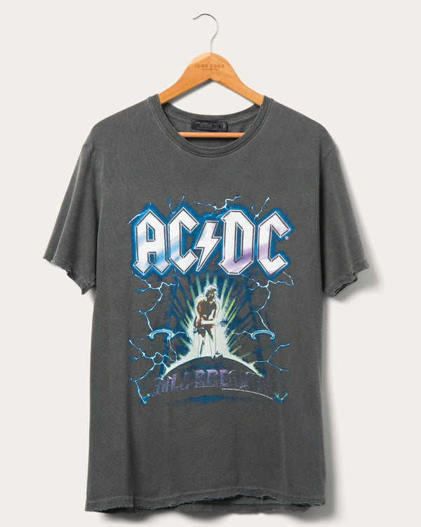 junk food clothing AC/DC Ballbreaker Vintage Tee Vintage Black