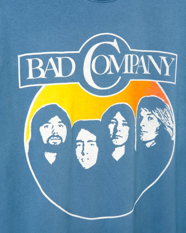 Junk Food Clothing Bad Company 1976 Concert Return Vintage Tee Deep Indigo