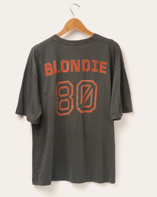 Junk Food Clothing Blondie Tide Is High Oversized Tee Vintage Black