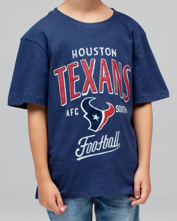 Junk Food Clothing Boys Texans Touchdown Tee TRUE NAVY