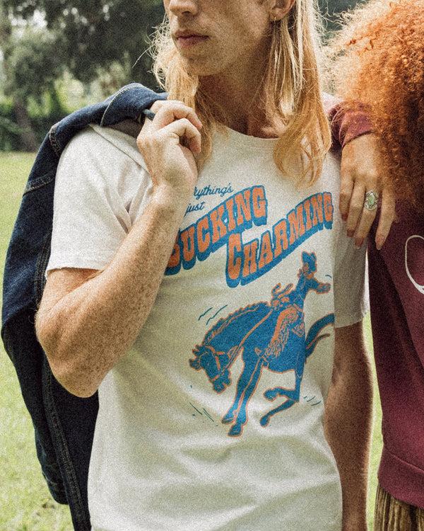 Junk Food Clothing Bucking Charming Vintage Tee Birch