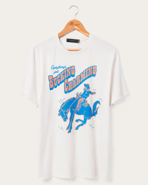 junk food clothing Bucking Charming Vintage Tee Birch