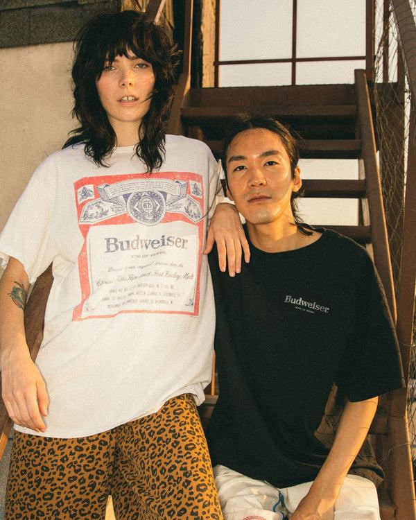 Junk Food Clothing Budweiser Classic Flea Market Tee White