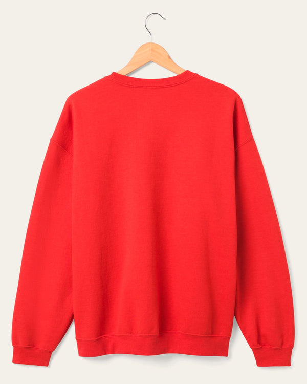 Junk Food Clothing Budweiser Label Lights Flea Market Fleece Red