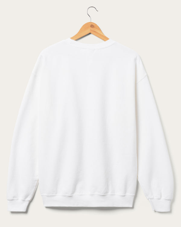 Junk Food Clothing Budweiser Lager Beer Flea Market Fleece White