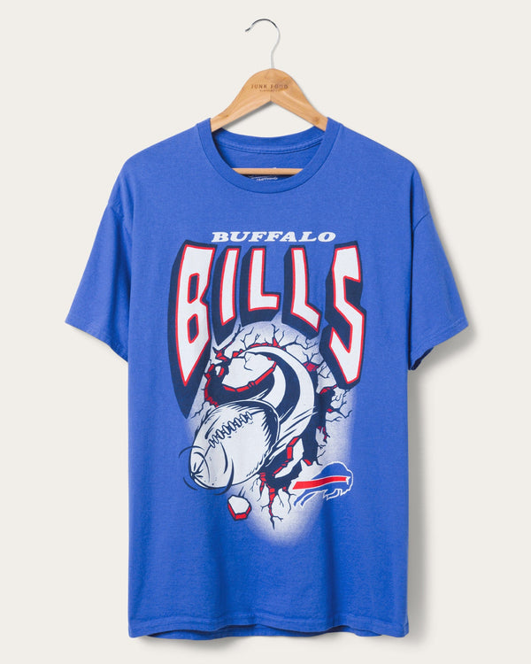 junk food clothing Buffalo Bills Breakthrough Flea Market Tee Royal