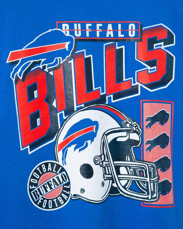 Junk Food Clothing Buffalo Bills Checkdown Flea Market Tee Royal