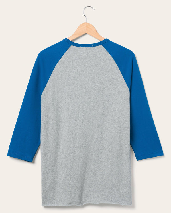 Junk Food Clothing Buffalo Bills Elite Raglan Heather Grey/Liberty