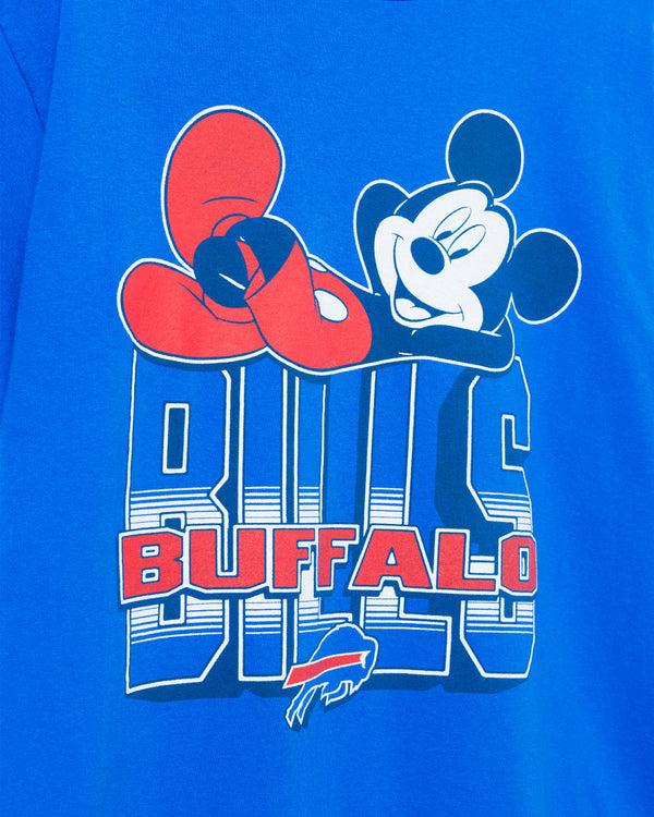 Junk Food Clothing Buffalo Bills Mickey Kick Back Tee Royal