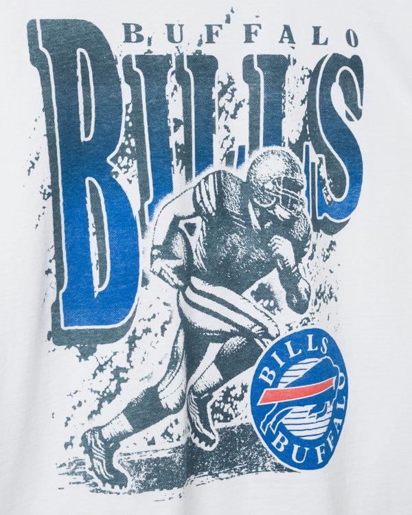 Junk Food Clothing Buffalo Bills Rushing Flea Market Tee White