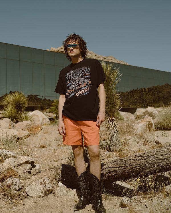 Junk Food Clothing Busch Light Speed Flea Market Tee Black