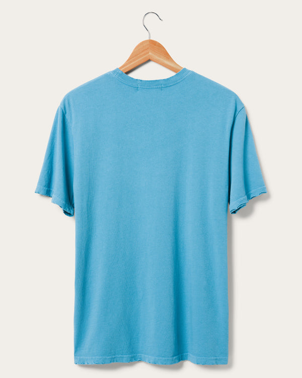 Junk Food Clothing Busch Light Vintage Tee Ashley Blue