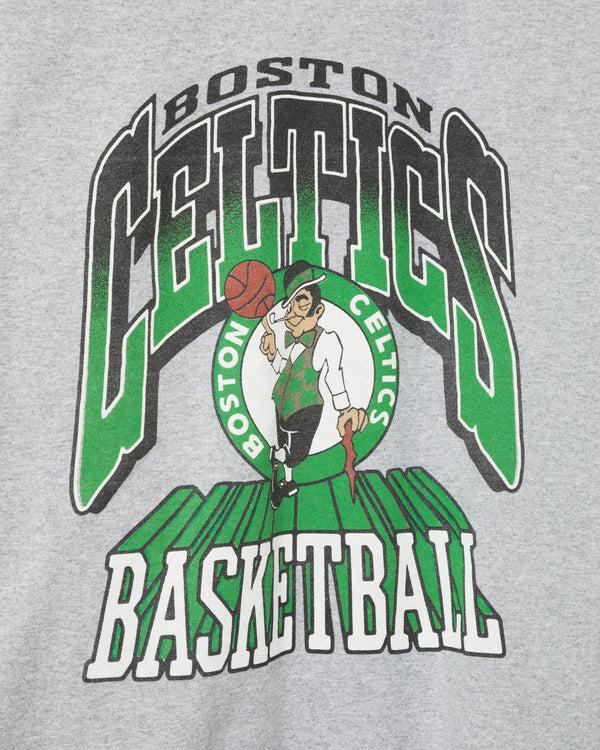 Junk Food Clothing Celtics Backcourt Crew Fleece Heather Gray