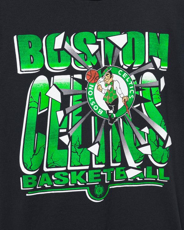 Junk Food Clothing Celtics Break Through Short Sleeve Tee Black