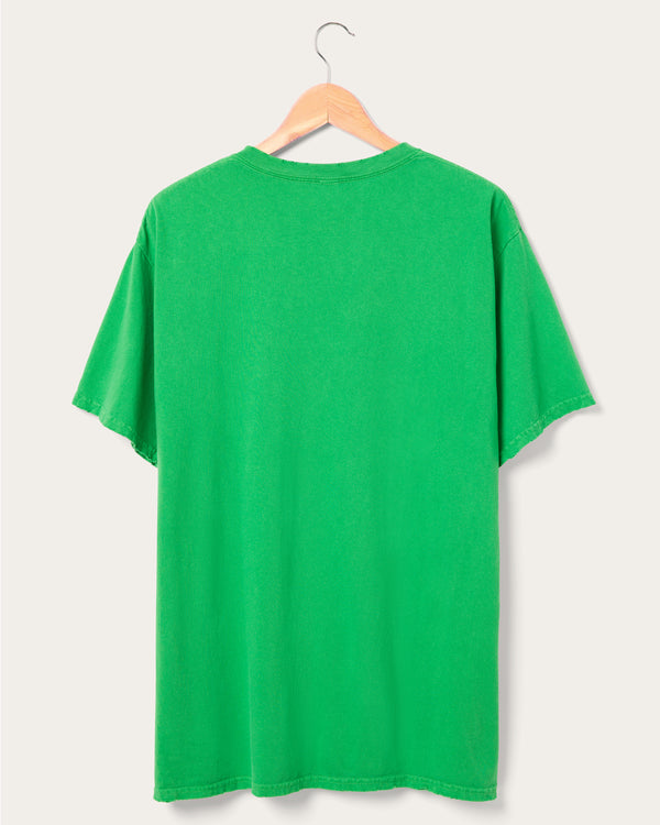 Junk Food Clothing Celtics Crest Vintage Tee Kelly Green