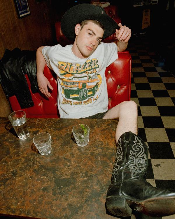 Junk Food Clothing Chevy Blazer Flea Market Tee White