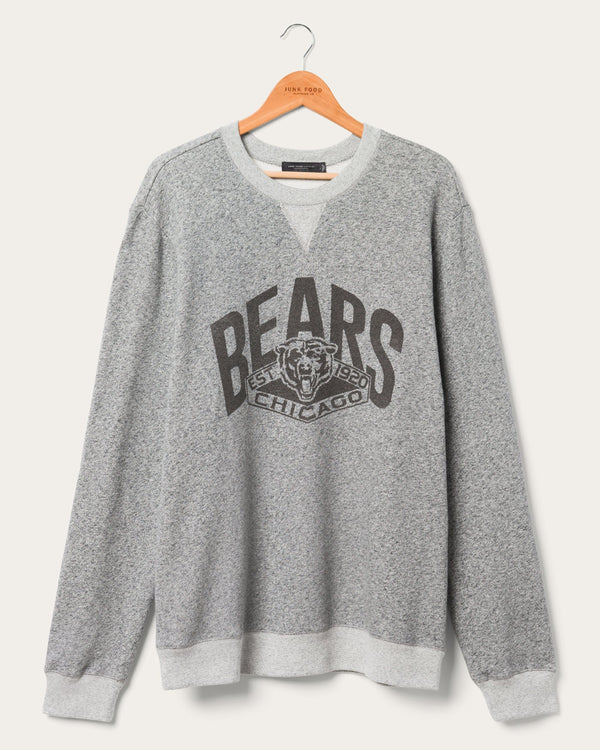 junk food clothing Chicago Bears Formation Fleece Grey