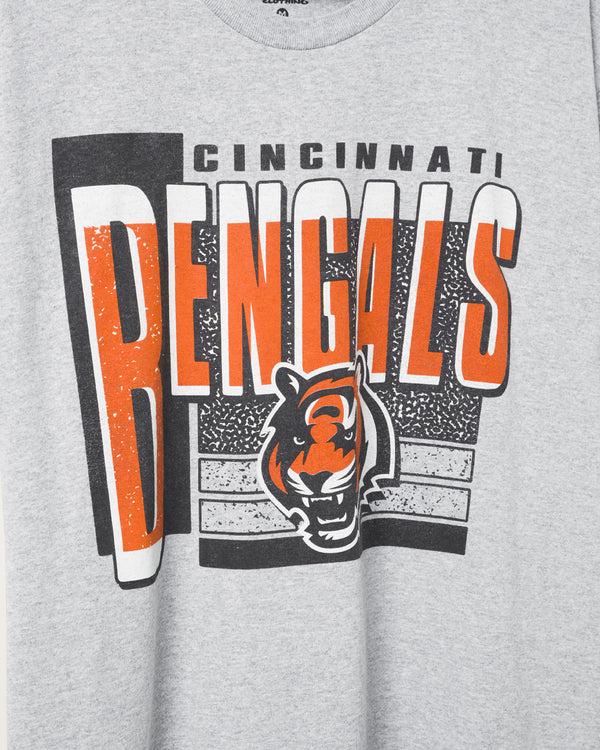 Junk Food Clothing Cincinnati Bengals Complete Tee Heather Gray
