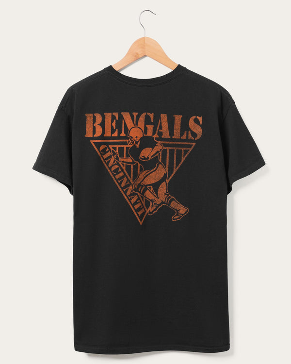 Junk Food Clothing Cincinnati Bengals Drive Tee Black