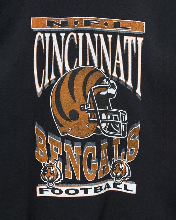Junk Food Clothing Cincinnati Bengals Helmet Flea Market Crew Black