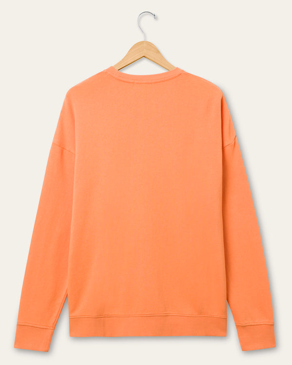 Junk Food Clothing Cincinnati Bengals Lateral Crew Fleece Orange