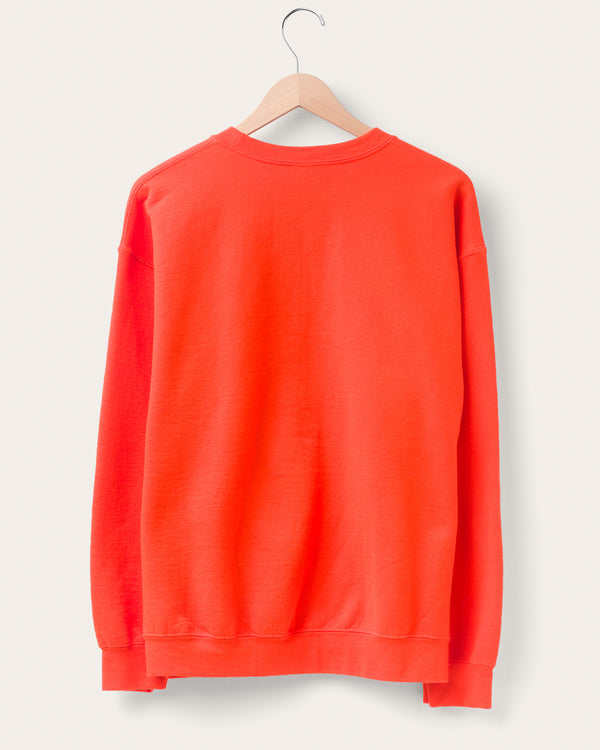 Junk Food Clothing Cincinnati Bengals Property Flea Market Crew Fleece Orange