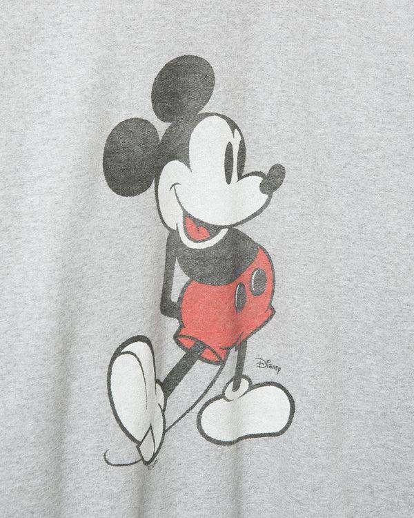 Junk Food Clothing Classic Mickey Flea Market Fleece Heather Grey