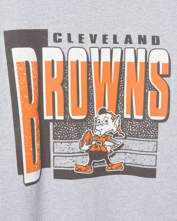 Junk Food Clothing Cleveland Browns Complete Tee Heather Gray